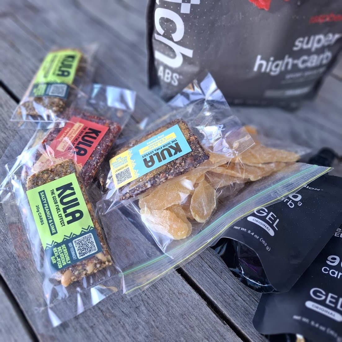 KULA energy bars freshly cut